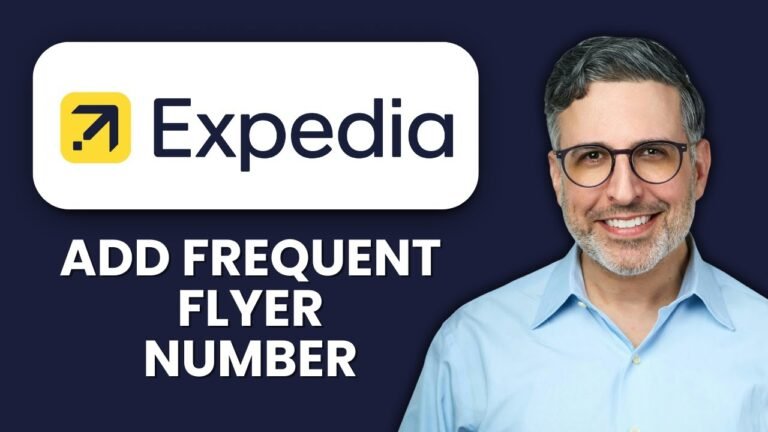 NEW! How to Add Frequent Flyer Number in Expedia App (2025) ✈️ | Earn Miles Automatically