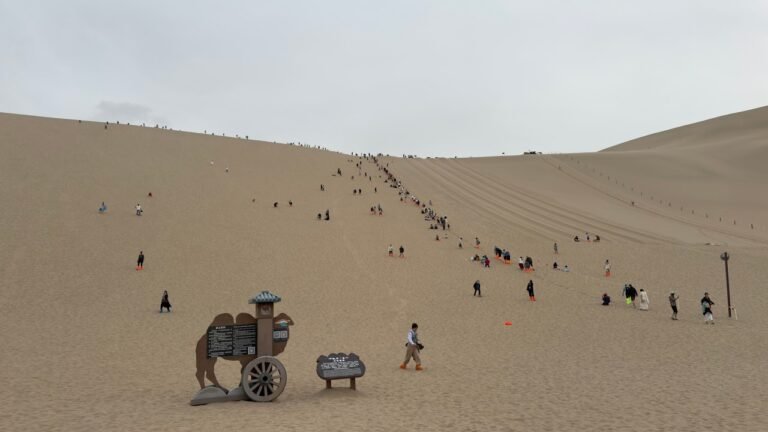 Echoing Sand Mountain: Hiking China’s Desert Oasis