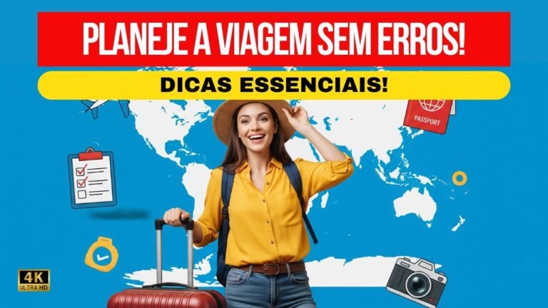 Como Planejar Sua Viagem Sem Erros! Dicas Infalíveis