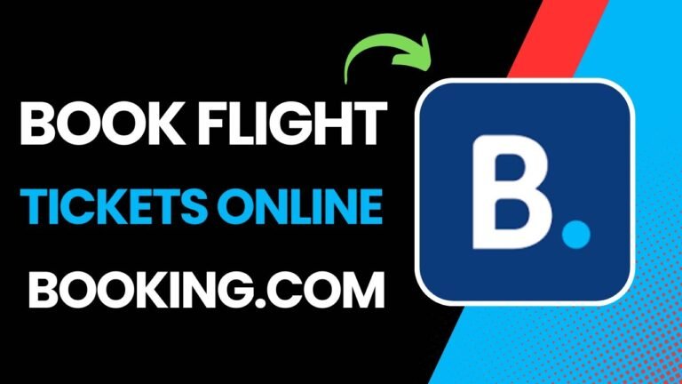 How To Book Flight Tickets Online On Booking.com (2025) !