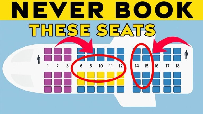How to Never Get Stuck in the Middle Seat Again!