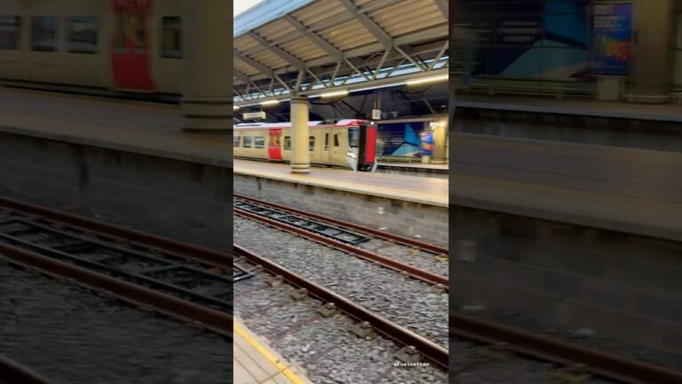 A Glimpse of #Manchester Airport Train Station! #shortsvideo #travelvlog #fusiontrav #airport