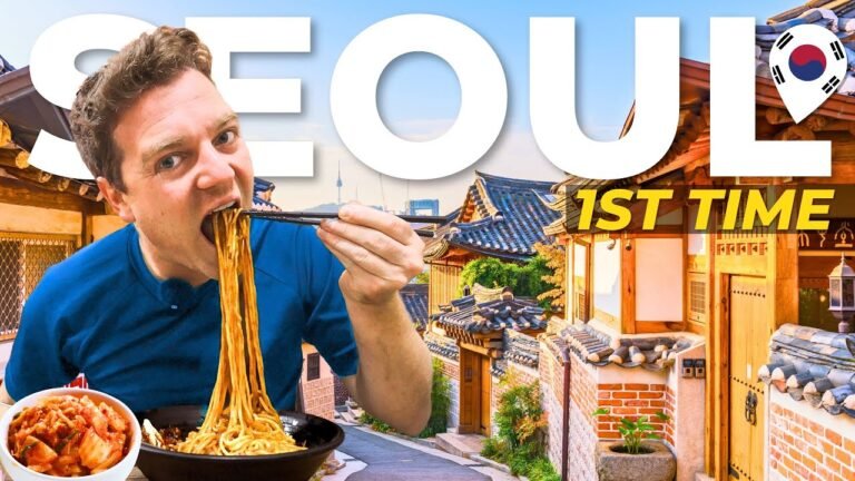 MY FIRST TIME in South Korea 🇰🇷 Seoul is AMAZING!