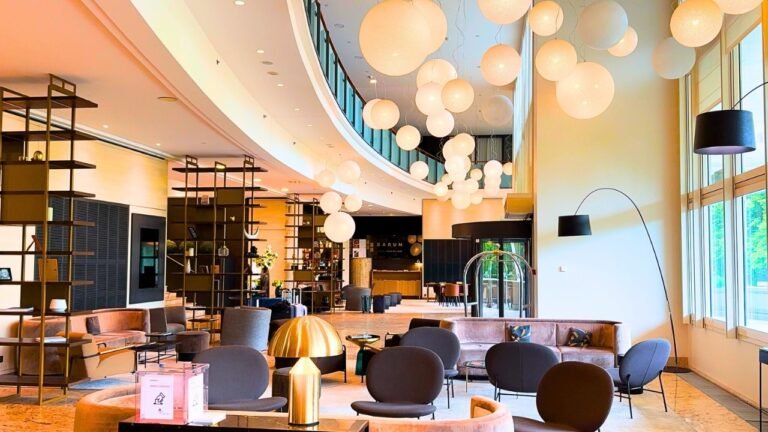 INSANE UPGRADE: Tour our Presidential Suite at Marriott Lyon